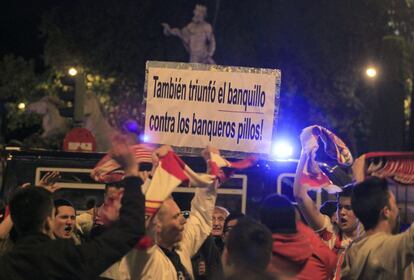 También hubo mensajes políticos durante la celebración en Neptuno.