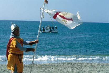 Moros y cristianos. Carboneras (Almería).