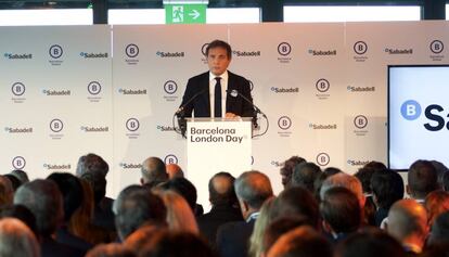 El presidente de Barcelona Global, Pau Guardans, este miércoles.