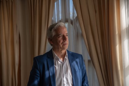 Alvaro Garcia Linera, former vice president of Bolivia, at his home in La Paz, June 28.