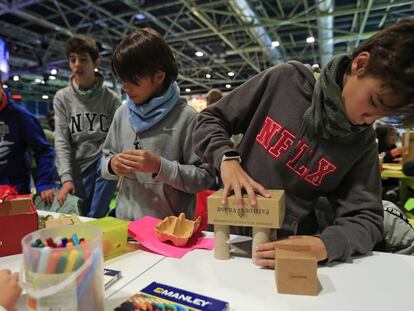 La Zona Verde es un espacio de participación ciudadana de la Feria de Madrid en la COP25.