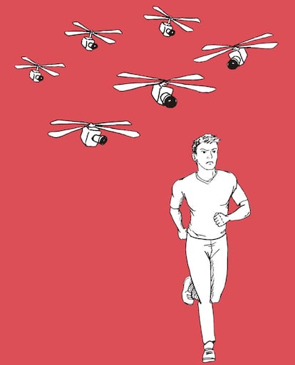 Cada día es más complicado distinguir un dron de una avispa. Ante la duda, huya. Siempre huya.