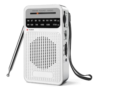 Radio portátil con recepción de largo alcance. Bandas de frecuencia FM/AM. SOLO 10,85€