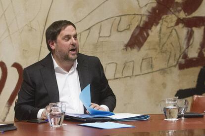 El vicepresident de la Generalitat, Oriol Junqueras.