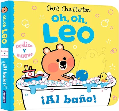 Portada de uno de los libros de la serie 'Oh, oh, Leo', de Chris Chatterton, editado por Beascoa.