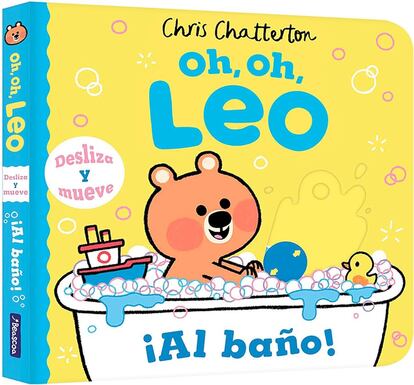 Portada de uno de los libros de la serie 'Oh, oh, Leo', de Chris Chatterton, editado por Beascoa.