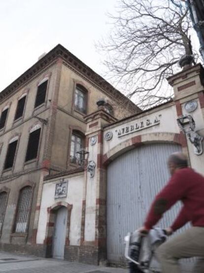 La antigua fundición Averly, en Zaragoza.