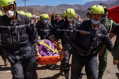 Aftermath of a deadly earthquake in Morocco