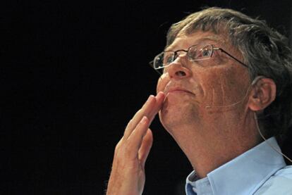 Bill Gates, ayer en Washington.
