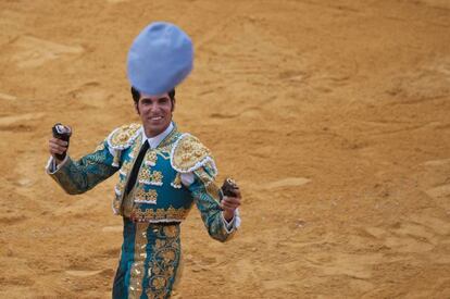 Cayetano Rivera en la corrida de Granada. 