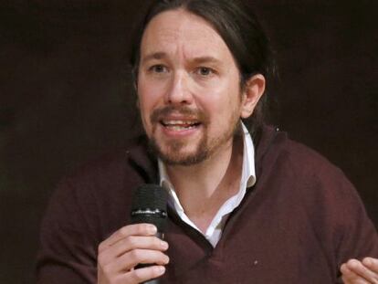 El secretario general de Podemos, Pablo Iglesias.