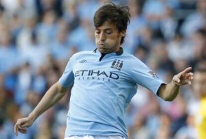 Silva, ante el QPR.