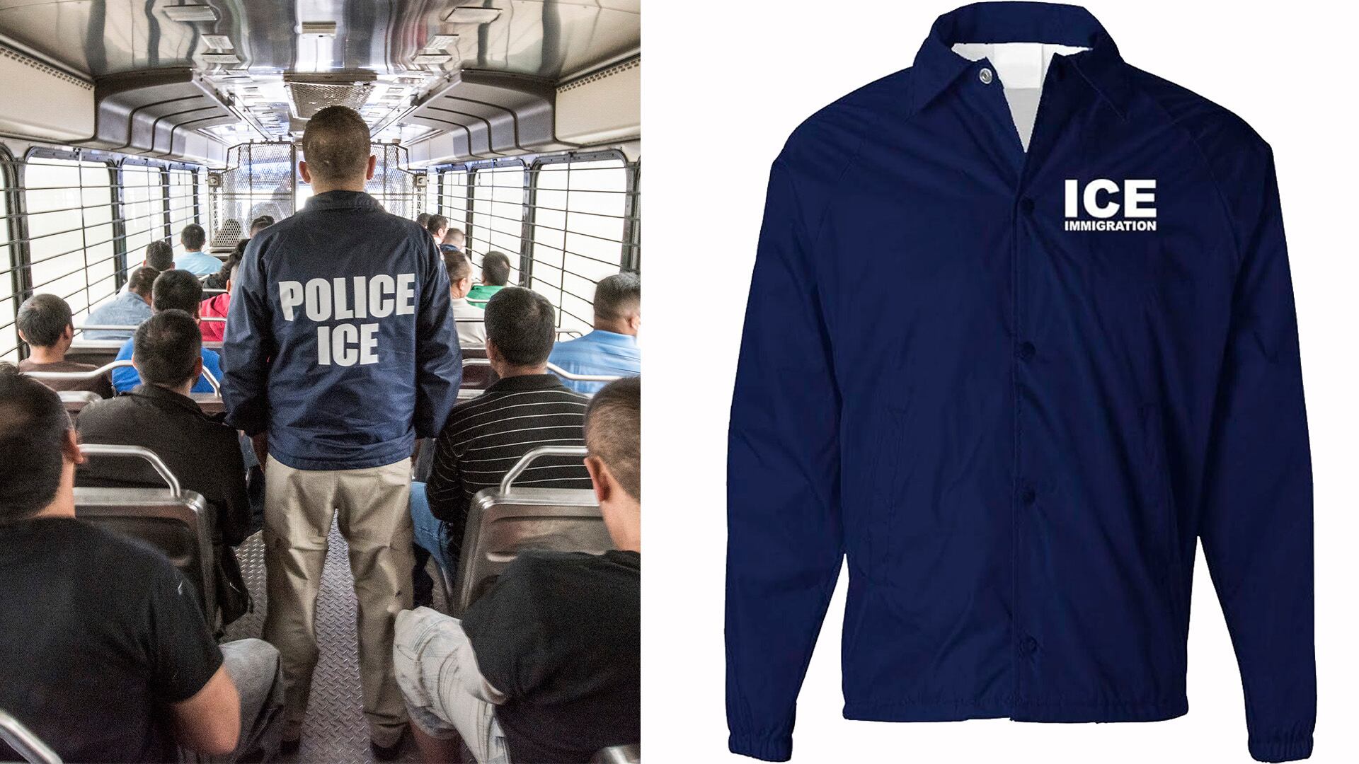 La chaqueta de ICE, éxito de ventas en Amazon: “Si buscas entretenimiento, ponte esto y verás cómo algunos empiezan a huir”