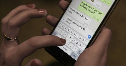 Una conversa de WhatsApp on apareix el 'lo'.