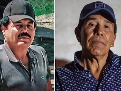 Los narcotraficantes Ismael Zambada García y Caro Quintero.