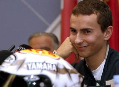 El piloto Jorge Lorenzo