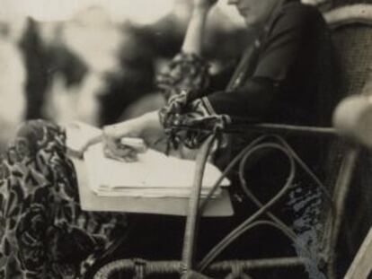 Virginia Woolf, retratada en 1926 por Lady Ottoline Morrell.