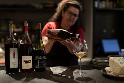 Vinos naturales en Món Vínic, de Barcelona.