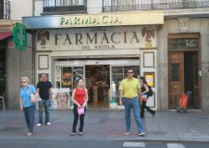 Farmacia en Madrid.