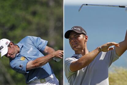 Lee Westwood y Martin Kaymer.