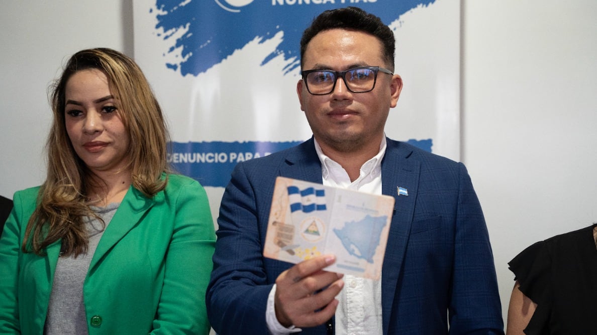 Gerald Chaves, uno de los periodistas nicaragüenses que solicitó el asilo a España.