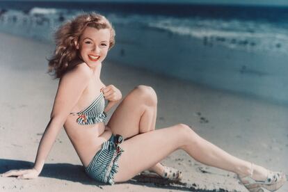 Marilyn Monroe en 1940.