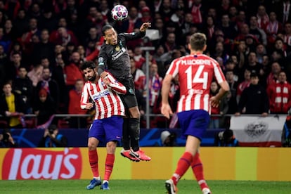 Diego Costa y  Virgil Van Dijk.