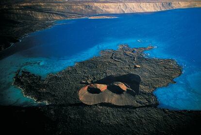 Isla del Diablo en la bahía de Ghoubbet (Yibuti).