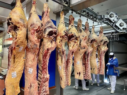 Una de las salas de Central de Carnes, Los Norteños. J.C. CAPEL