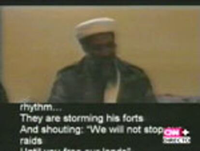 Bin Laden, en el vídeo que hoy ha hecho público el Pentágono.