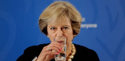 Primera ministra brit&aacute;nica, Theresa May.