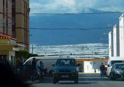 Invernaderos de Roquetas de Mar, en Almería.