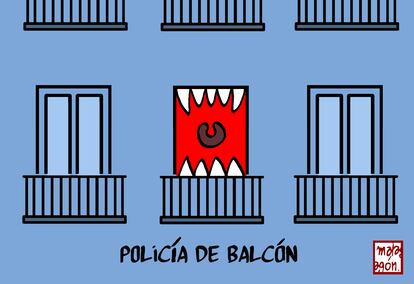Malagon policia de balcon