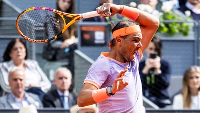 Nadal, en un instante del partido.