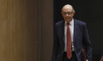 El ministre d'Hisenda, Cristóbal Montoro.