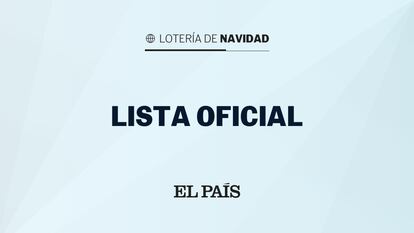 Lista numeros loteria Navidad 2022