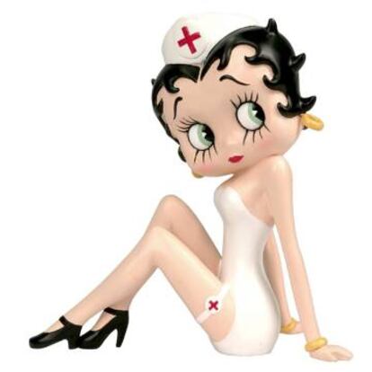 Esta figura de Betty Boop es solo una muestra de la sexualización absoluta que la profesión acarrea desde hace décadas.