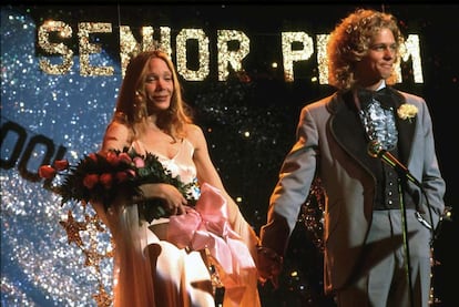 Sissy Spacek y William Katt, en un fotograma de 'Carrie' (1976).
