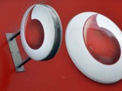 Logo de Vodafone, una de las operadoras miembro de Redtel.