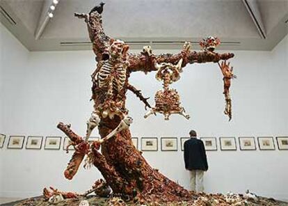 La obra <i>Sex,</i> de los hermanos Jake y Dinos Chapman, candidata al Premio Turner.