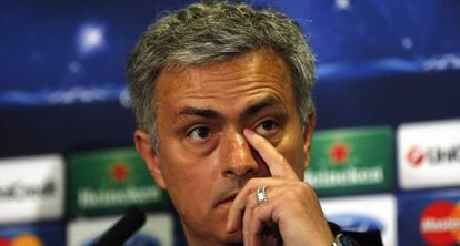 El técnico del Chelsea, José Mourinho.
