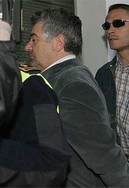 Juan Antonio Roca, a su llegada el pasado 31 de marzo a los juzgados de Marbella.