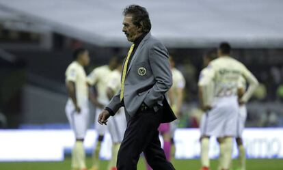 La Volpe durante su último juego contra Pachuca