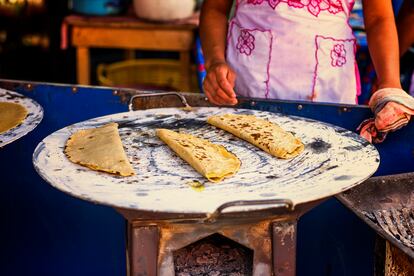 Día de la Independencia de México comida quesadillas