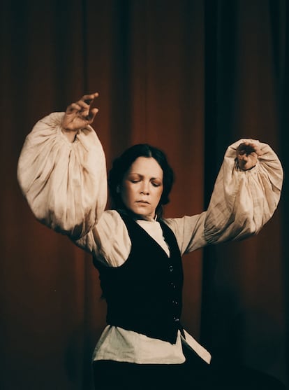 Retrato de la cantante Natalia Lafourcade.