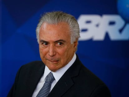 Temer no Planalto no dia 22 de setembro.