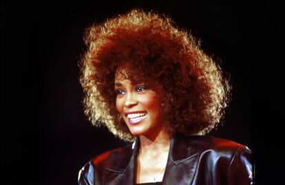 Whitney Houston, en el documental.