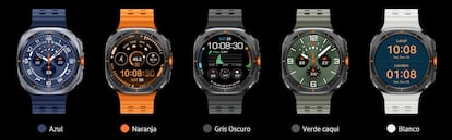 Colores del nuevo Samsung Galaxy Watch8 Ultra