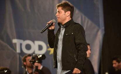 O governador da província de Buenos Aires, Axel Kicillof.