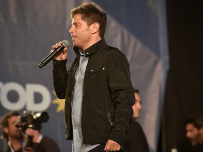 O governador da província de Buenos Aires, Axel Kicillof.